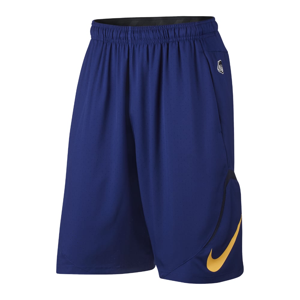 blue nike football shorts
